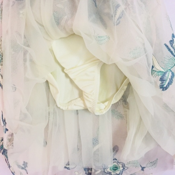 Curtain Call Dance Costume Size CME Ivory Dress - Picture 4 of 8